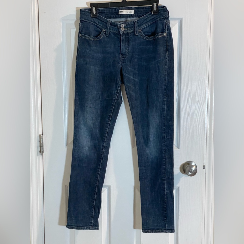 Levi's Women’s Dark Indigo Curvy 529 Skinny Leg Jeans Size 8M - W29 L32